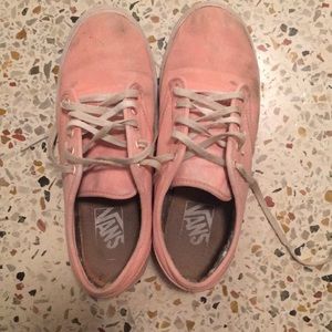 Neon Orange Vans - size 6.5